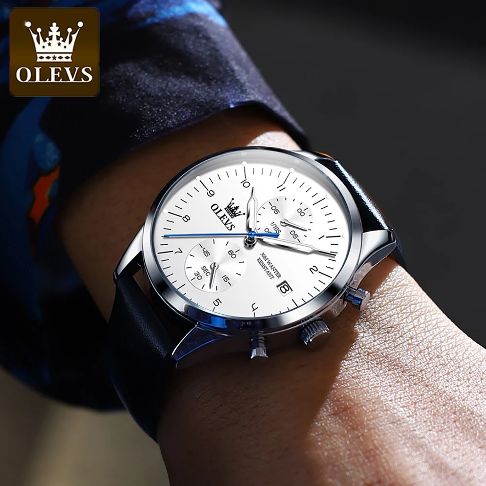 OLEVS 2880 Mens Quartz Business Watch
