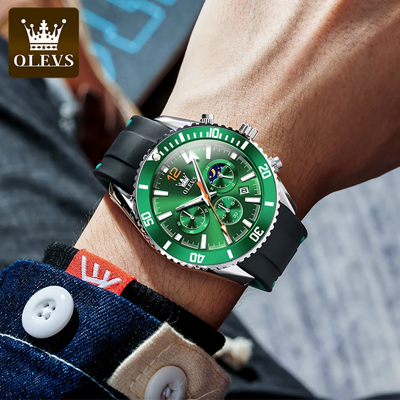 OLEVS Submariner Watch for Men