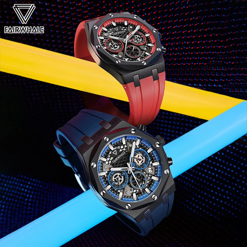 FAIRWHALE 5660 Chronograph Sport Watch