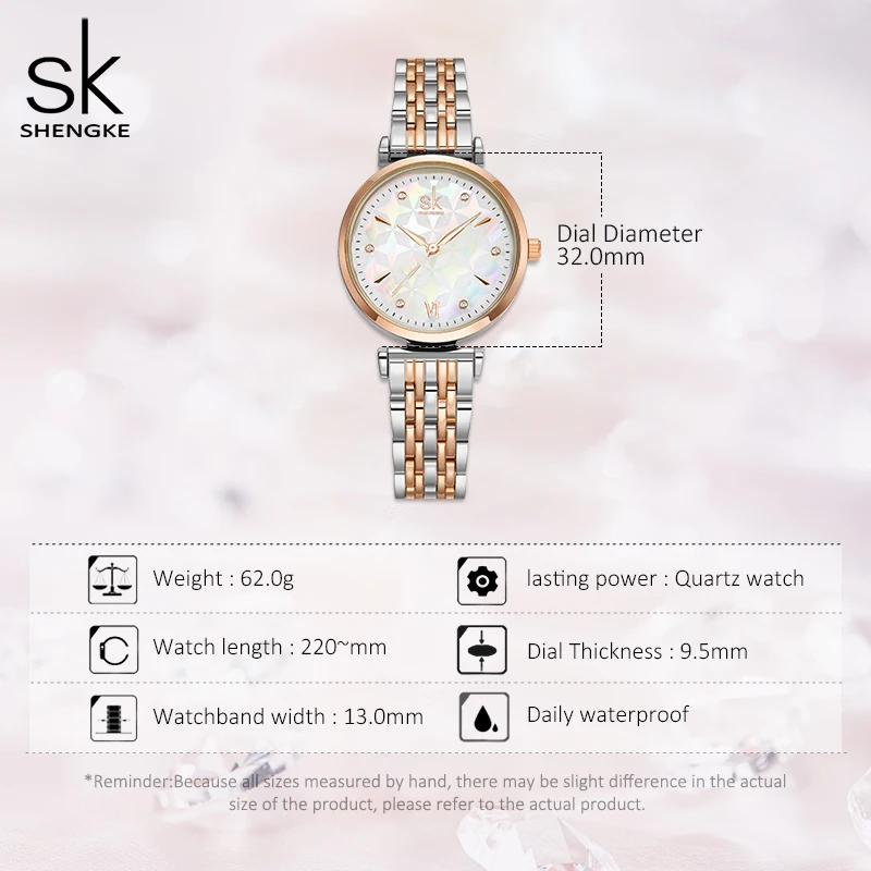 Luxury Bracelet Womens Rose Gold Watch