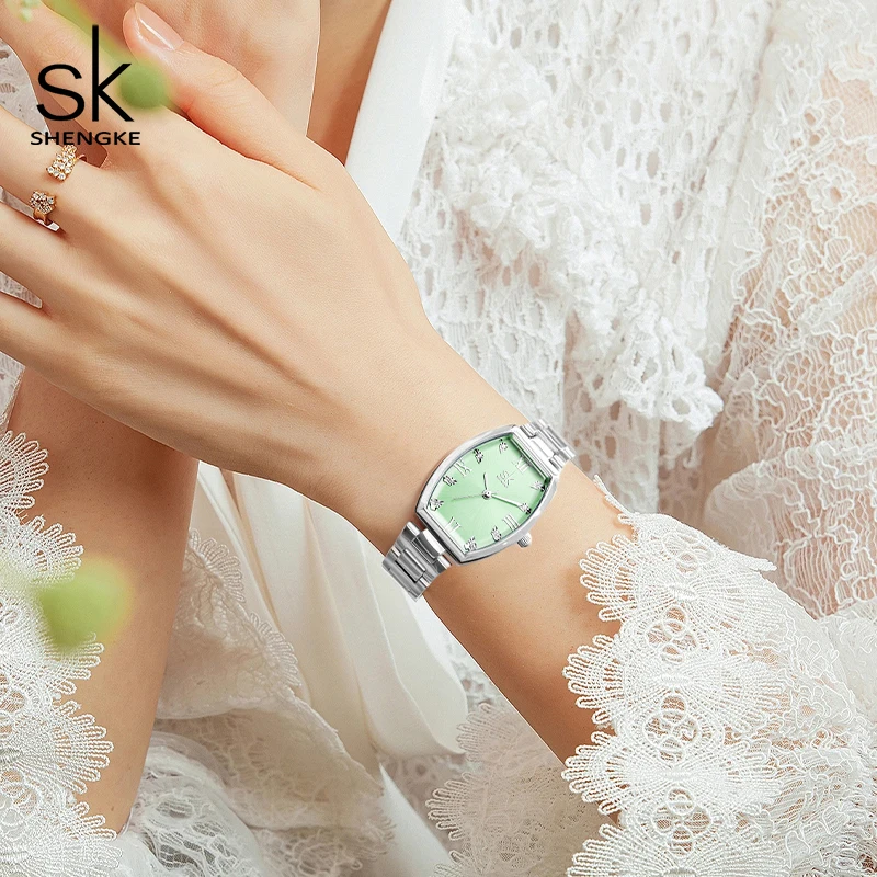 Shengke Elegant Womens Quartz Wristwatch