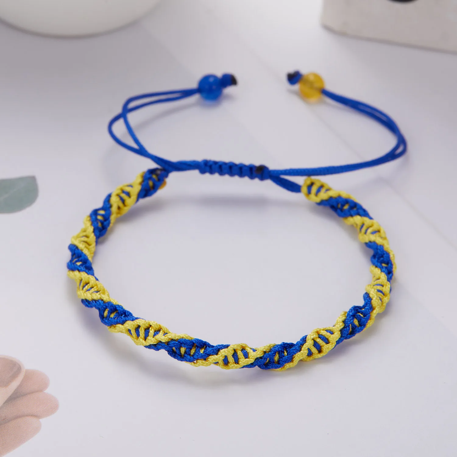 Stand with Ukraine Charm Bracelets