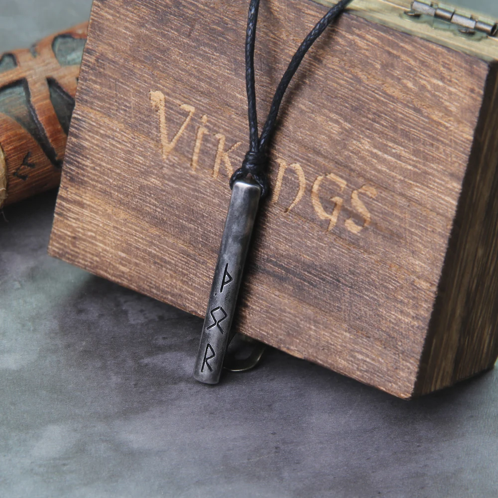 Norse Runes Amulet Pendant Necklaces