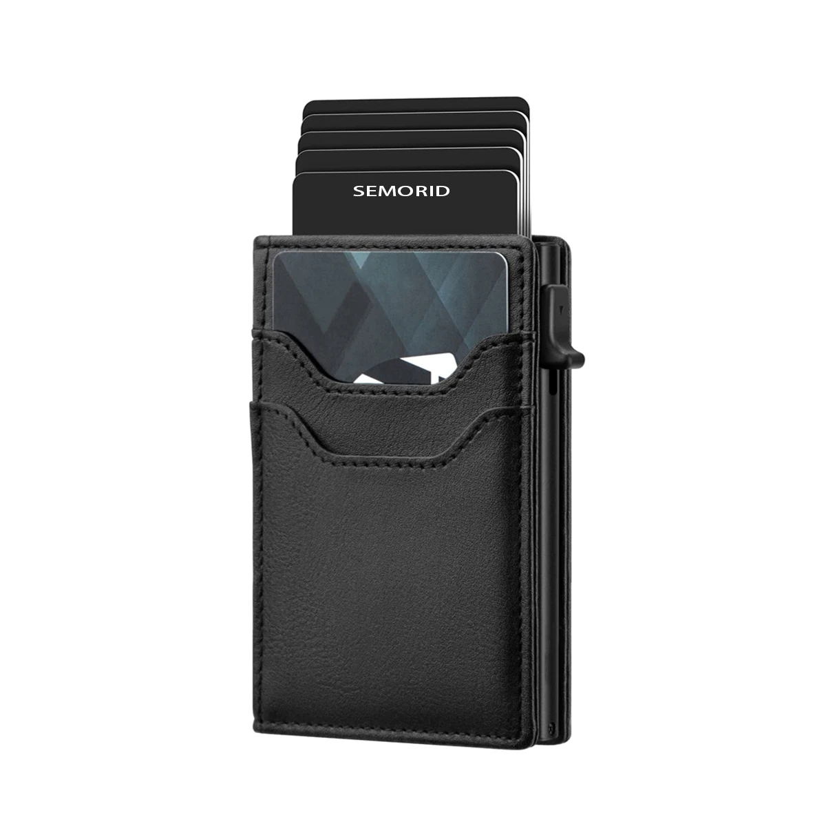 Men's Leather Front Pocket RFID Blocking Bifold Wallet