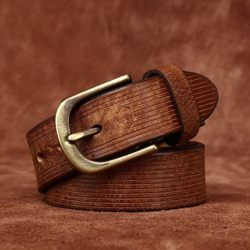 Retro Casual Genuine Leather Belt