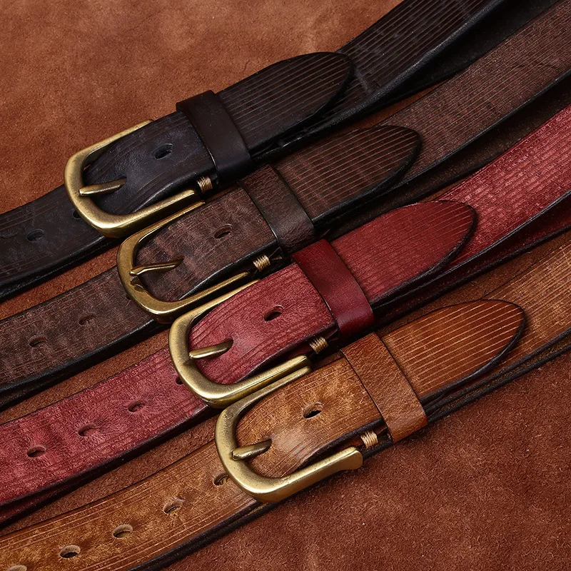 Retro Casual Genuine Leather Belt