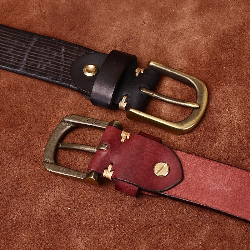 Retro Casual Genuine Leather Belt