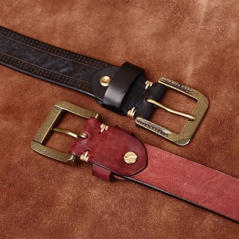 Handmade Genuine Leather Belts for Men
