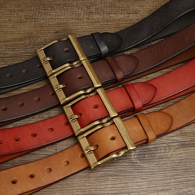 Handmade Retro Genuine Leather Belt