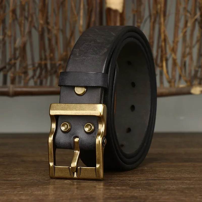 Handmade Retro Genuine Leather Belt