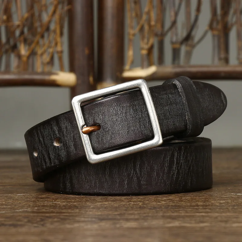 Women Belt with Stainless Steel Buckle