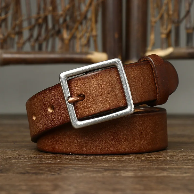 Women Belt with Stainless Steel Buckle