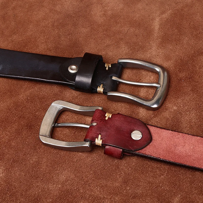 Men's 3.8CM Genuine Leather Belt