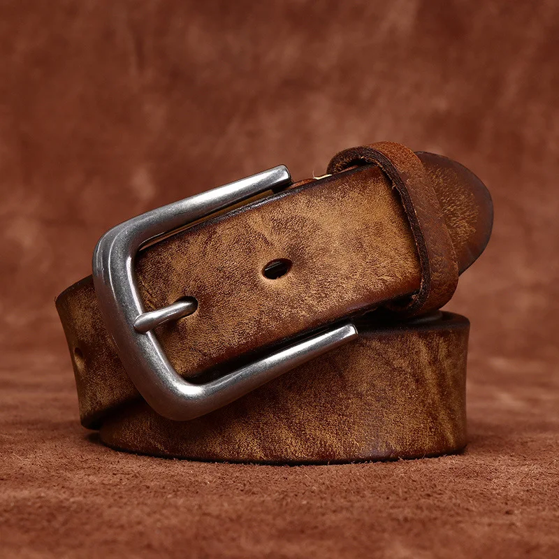 Men's 3.8CM Genuine Leather Belt