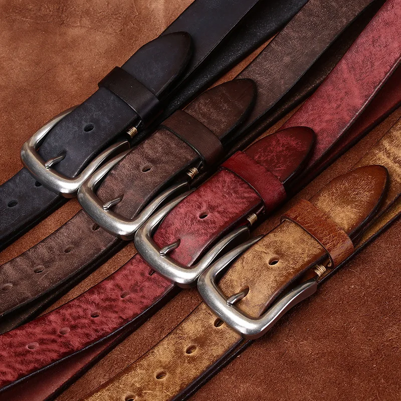 Men's 3.8CM Genuine Leather Belt