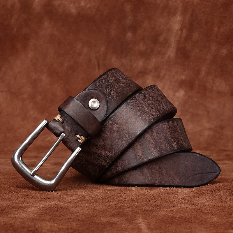 Men's 3.8CM Genuine Leather Belt