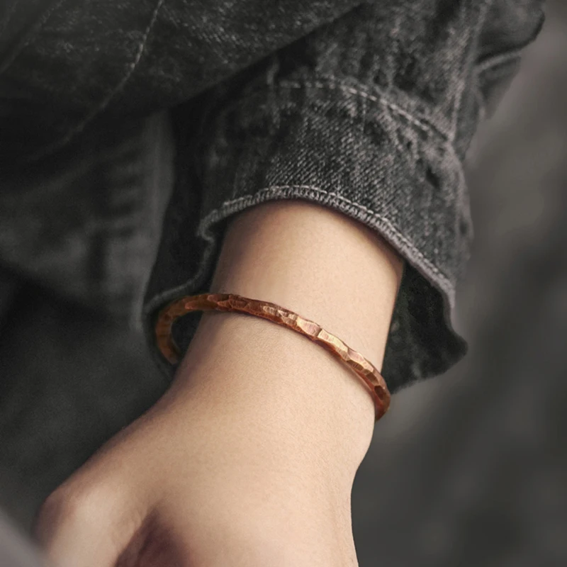 Rustic Steampunk Retro Handcuff Bangle