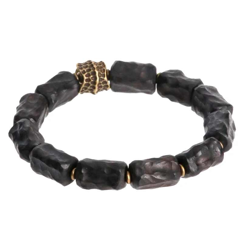 Unique Retro Hand Carved Ebony Bracelets