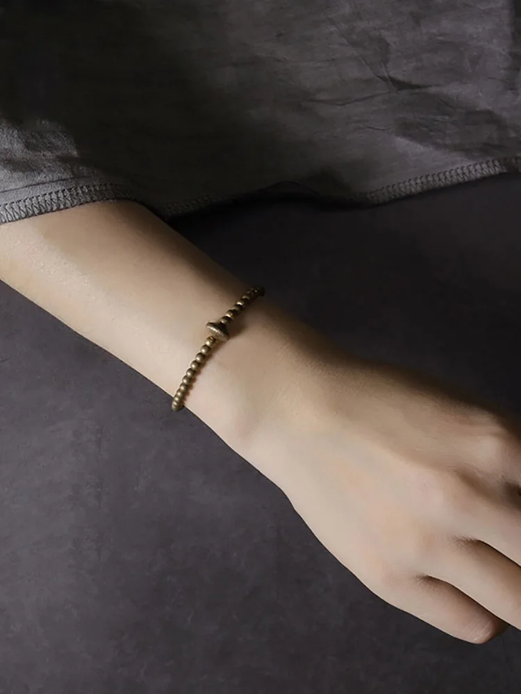 Copper Unique Handmade Stretch Bracelet
