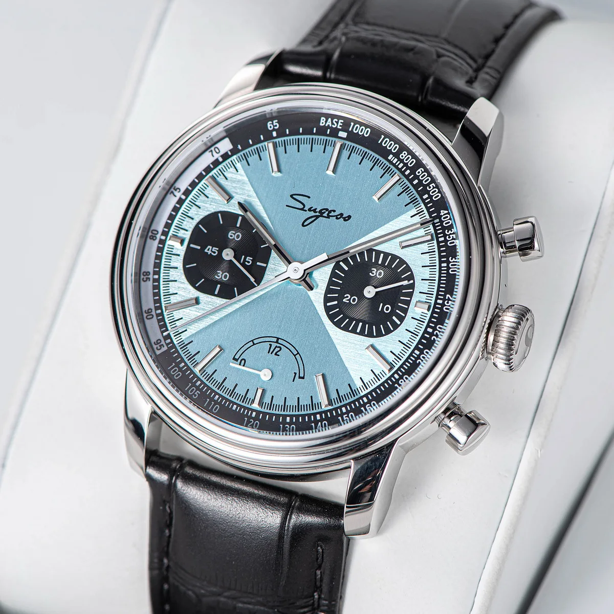 Sugess S438 Pilot Watch ST1906 Chrono