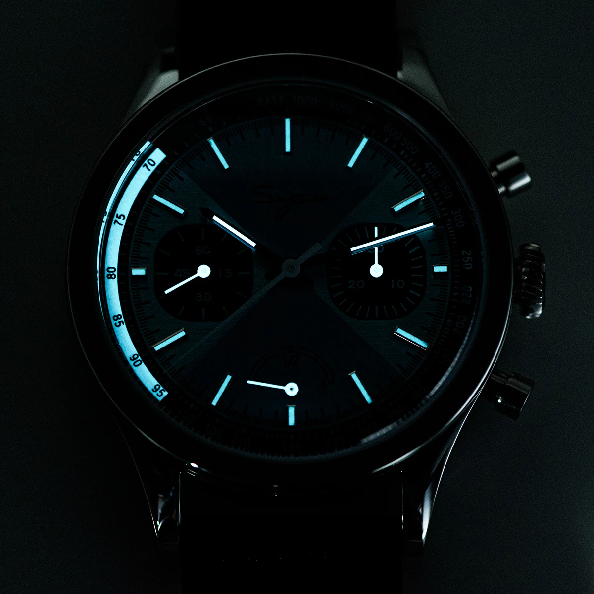 Sugess S438 Pilot Watch ST1906 Chrono