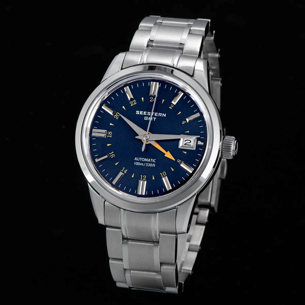 2024 SEESTERN S446 GMT Men's Watch