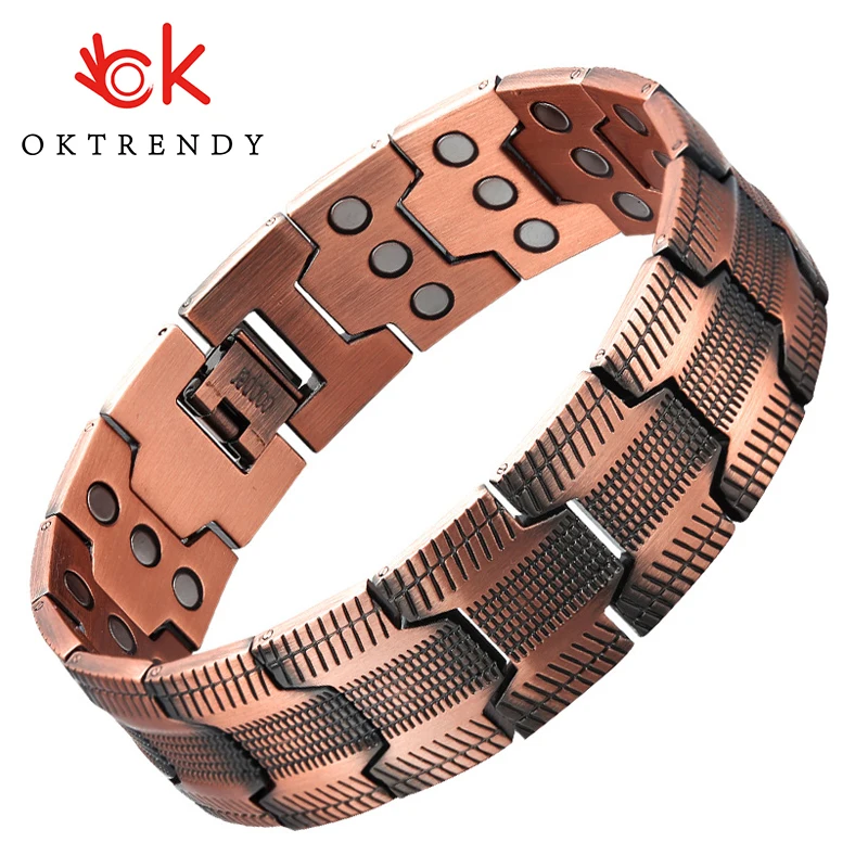 3X Magnetic Copper Bracelet for Men