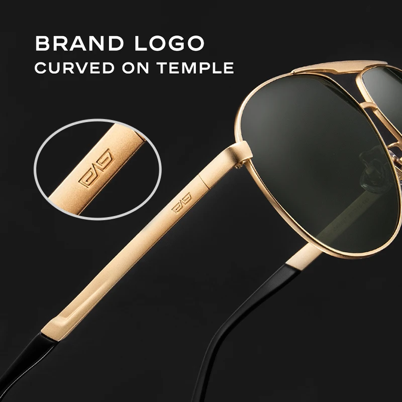 CAPONI CP8657 Pilot HD Sunglasses