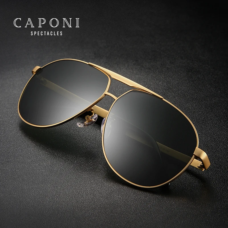 CAPONI CP8657 Pilot HD Sunglasses