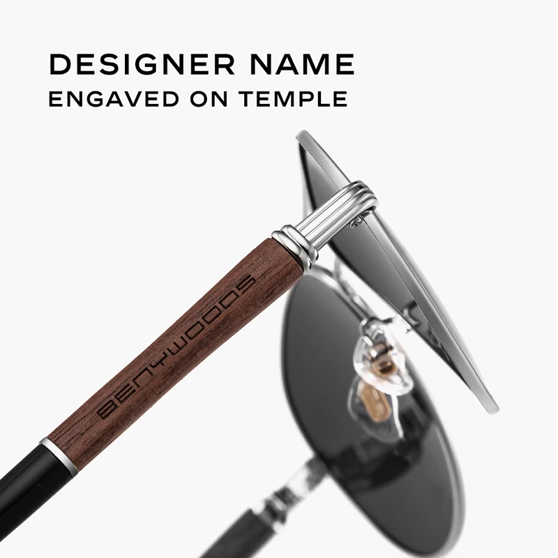CAPONI Antiglare Aviator Sunglasses