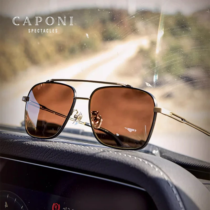 CAPONI Night Vision Men's Sunglasses