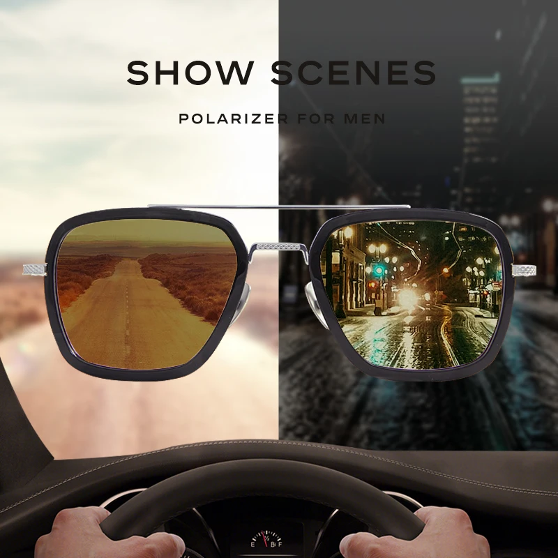 CAPONI Lightweight Night Vision Sunglasses
