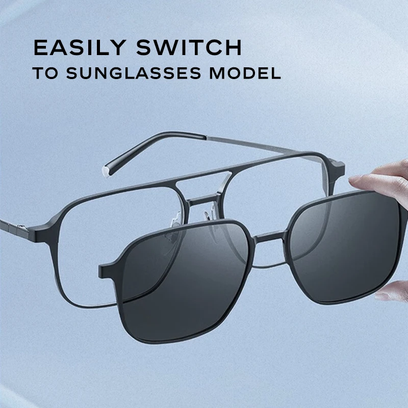 CAPONI JF7038 3-In-1 Magnetic Glasses