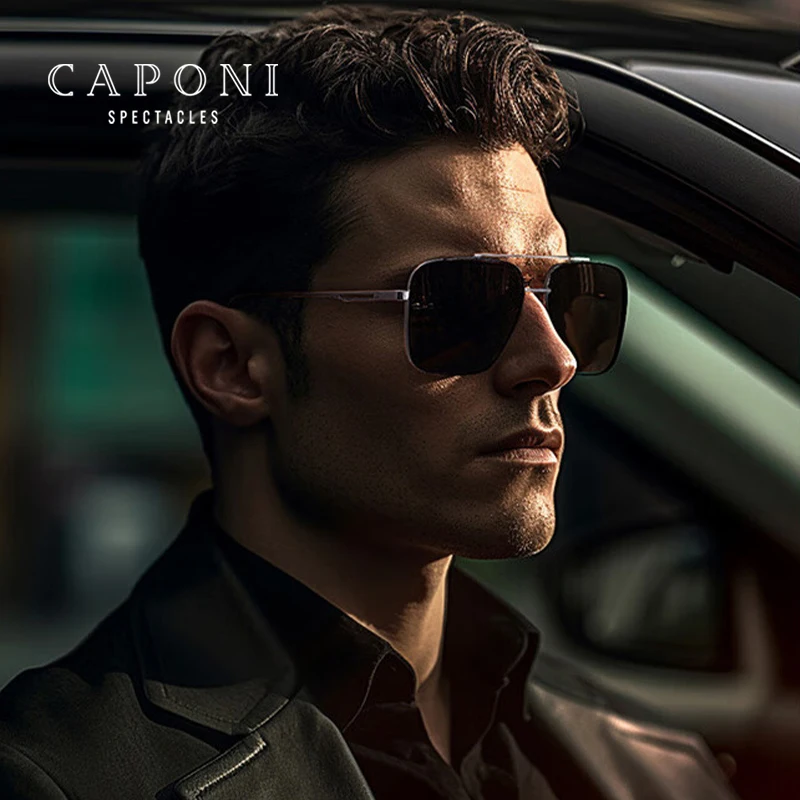 CAPONI CP1325 Nylon Polarized Sunglasses