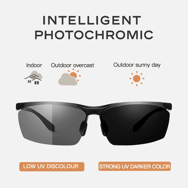CAPONI BS8780 Aluminum Polarized Sunglasses