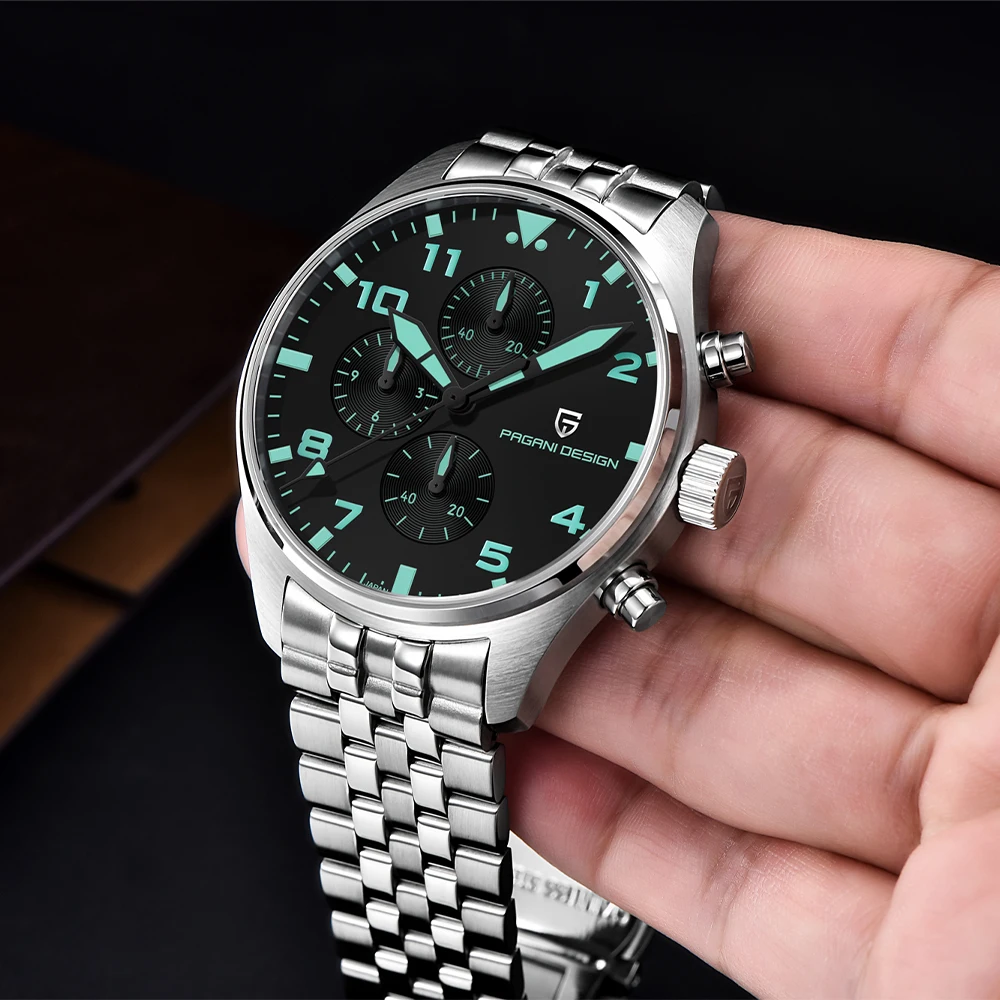 PAGANI DESIGN PD1703 Pilot Chronograph Watch