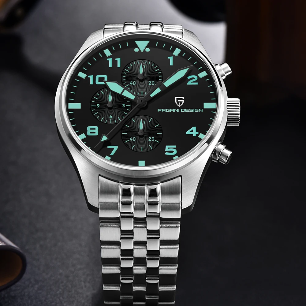 PAGANI DESIGN PD1703 Pilot Chronograph Watch