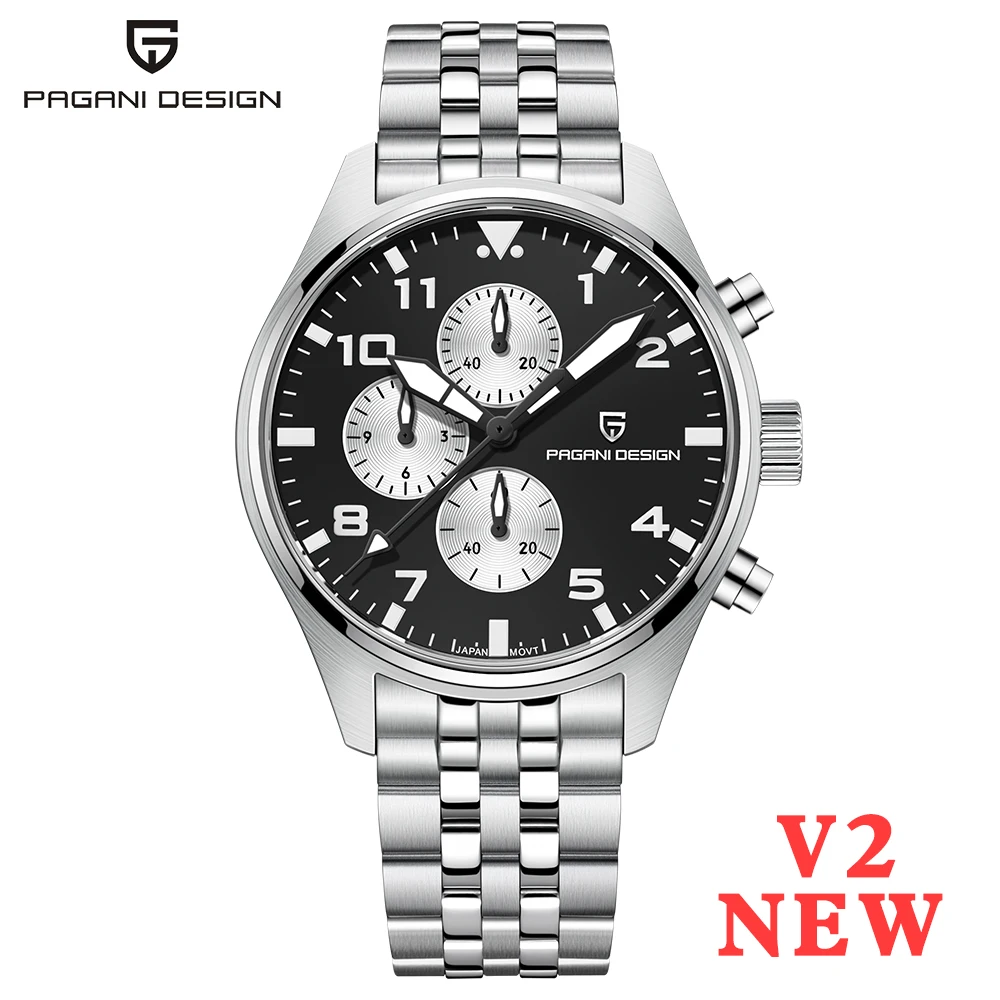 PAGANI DESIGN PD1703 Pilot Chronograph Watch