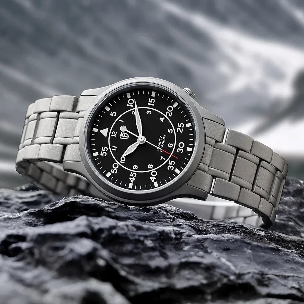 Berny T2566M Titanium VH31 Seiko 5 Homage
