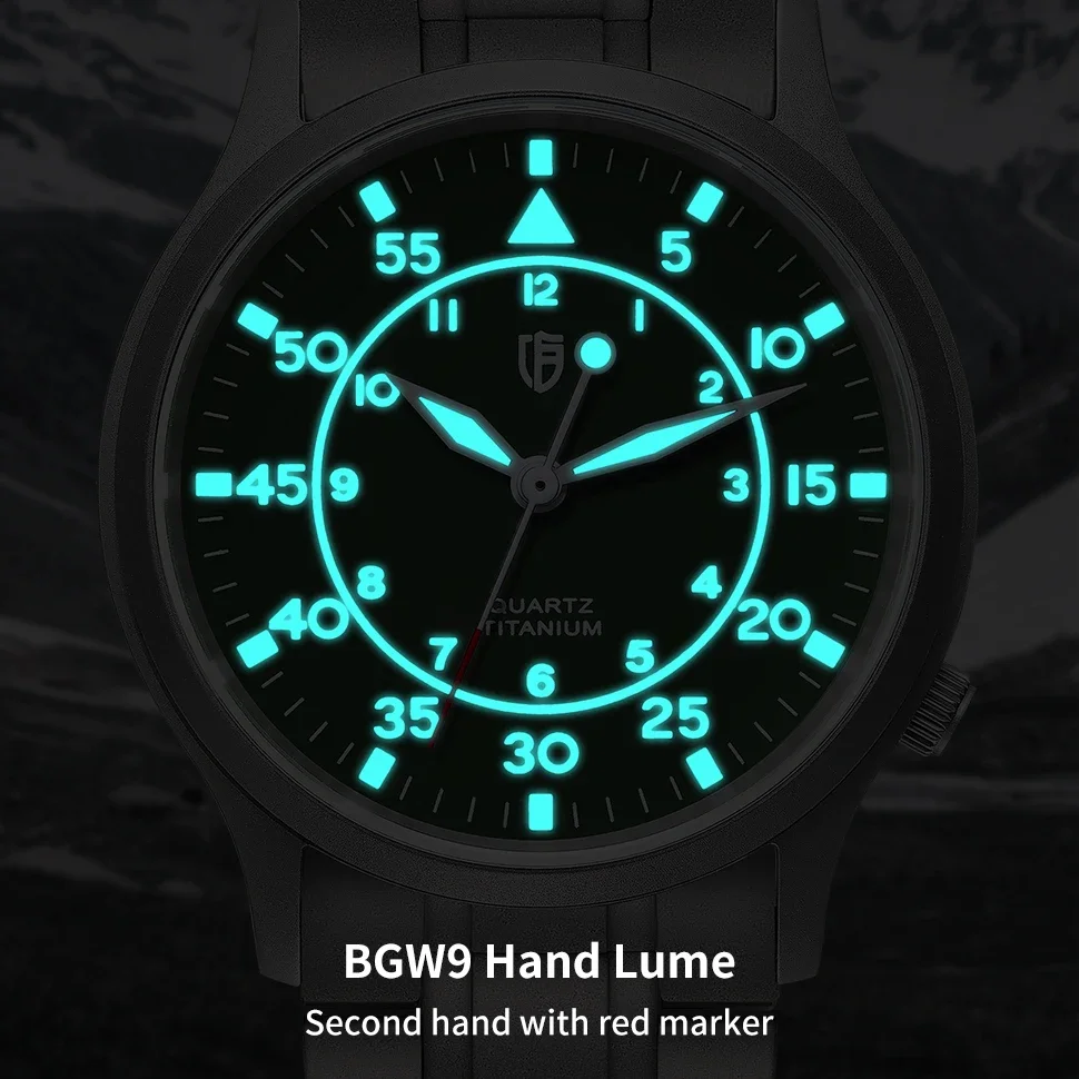 Berny T2566M Titanium VH31 Seiko 5 Homage