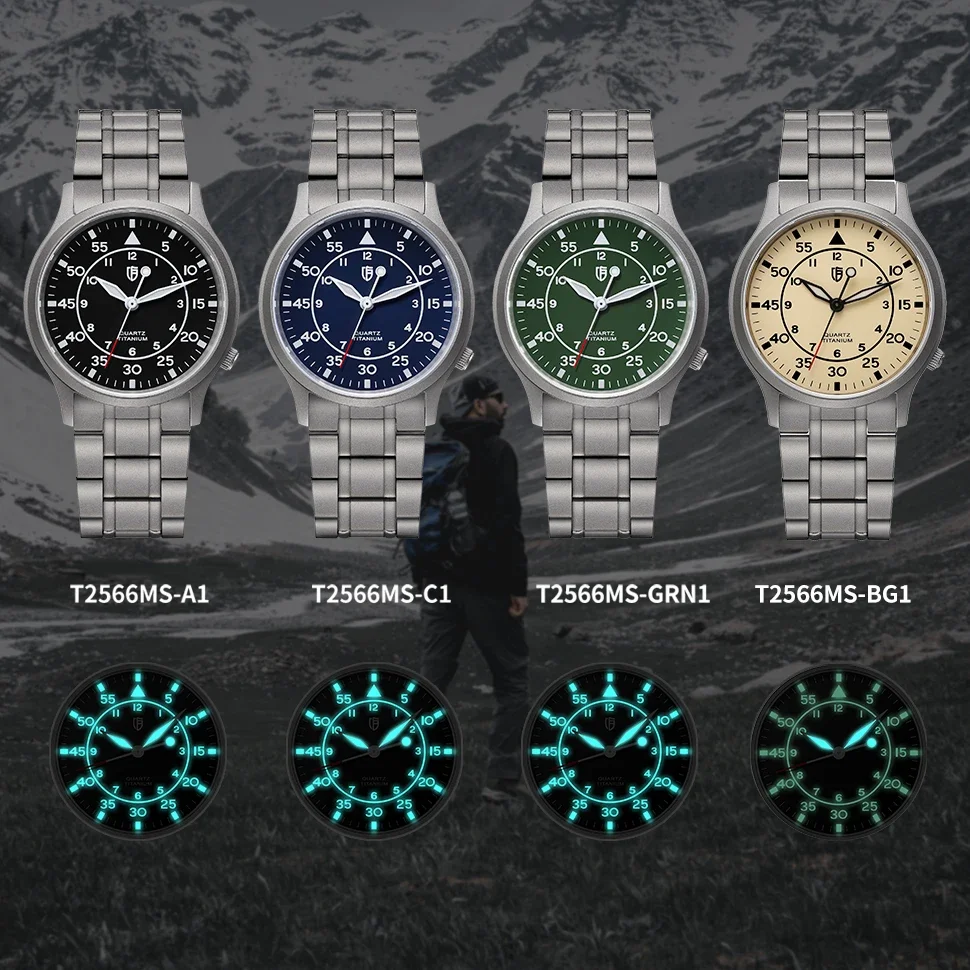 Berny T2566M Titanium VH31 Seiko 5 Homage
