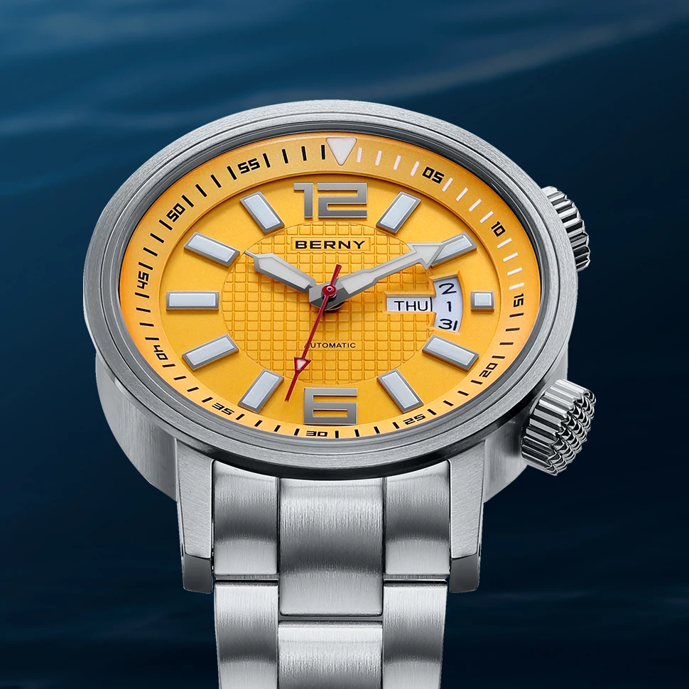 BERNY AM7081M 200m Compressor Diver Watch