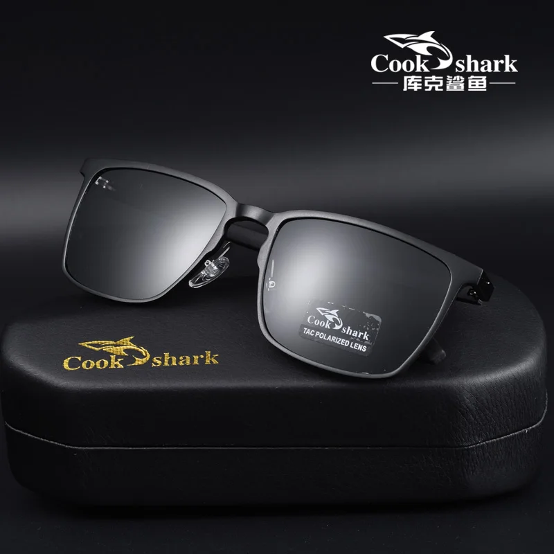 Cook Shark 2024 Men's Square Sunglasses