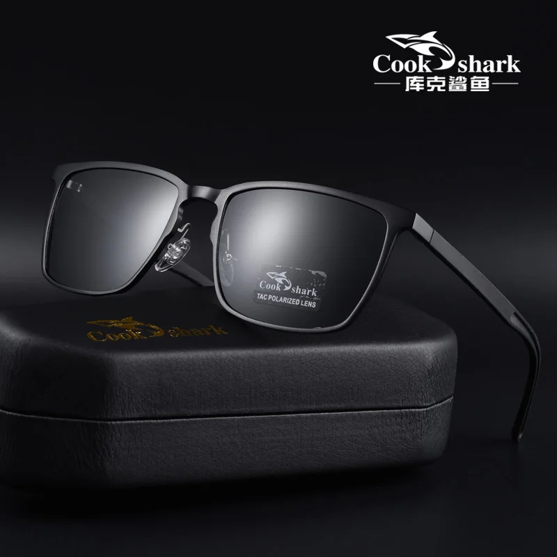 Cook Shark 2024 Men's Square Sunglasses