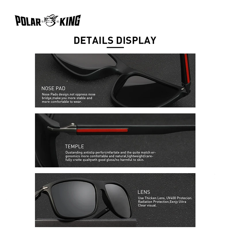 Vintage PL457 Men's Polarized Sunglasses