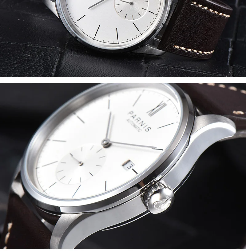 Parnis PA2123 Bauhaus Design Automatic Watch
