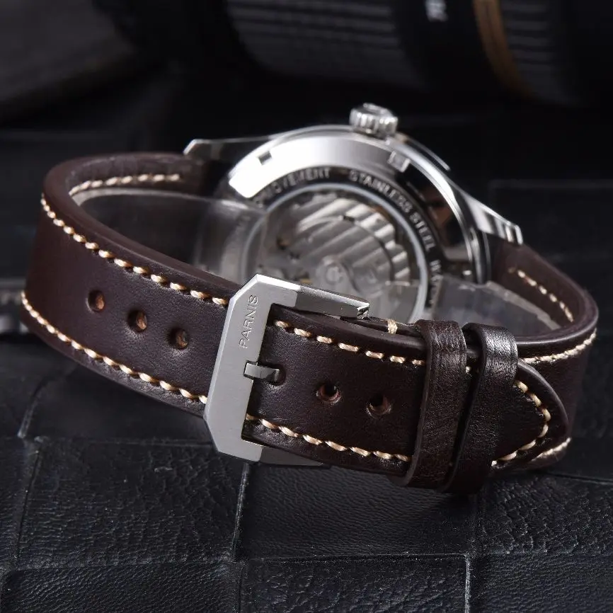 Parnis PA2123 Bauhaus Design Automatic Watch