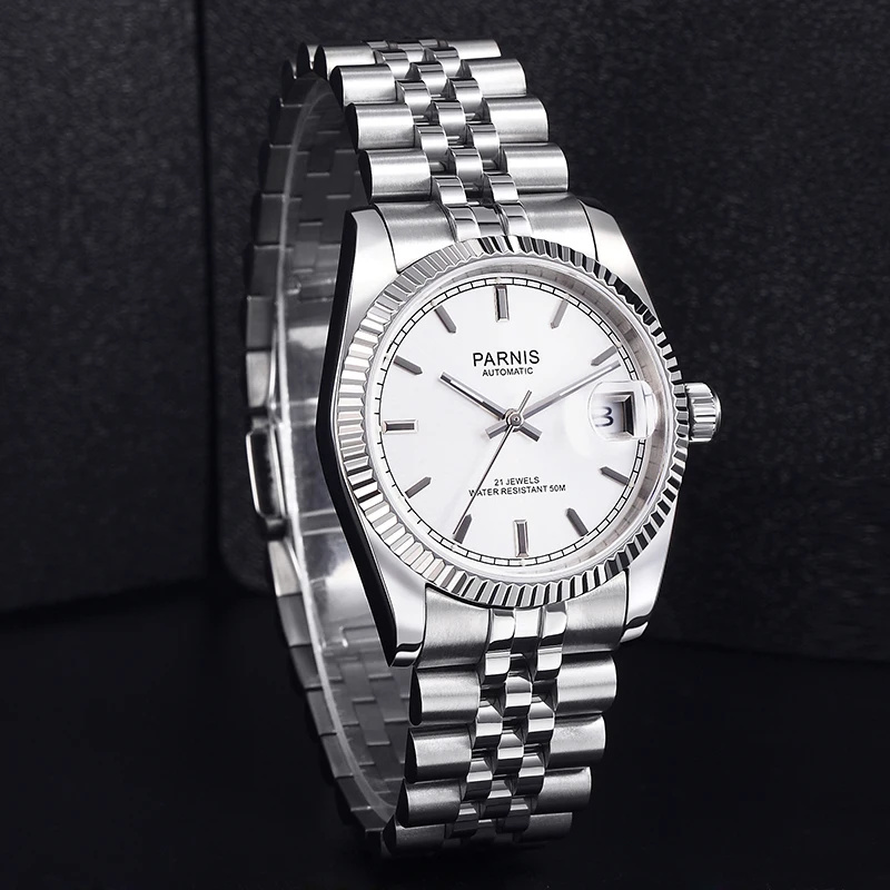 Parnis PA2112 Datejust Homage Watch