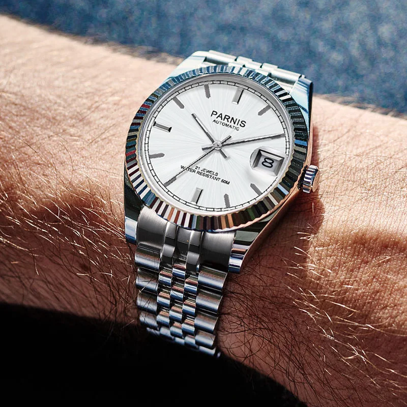 Parnis PA2112 Datejust Homage Watch
