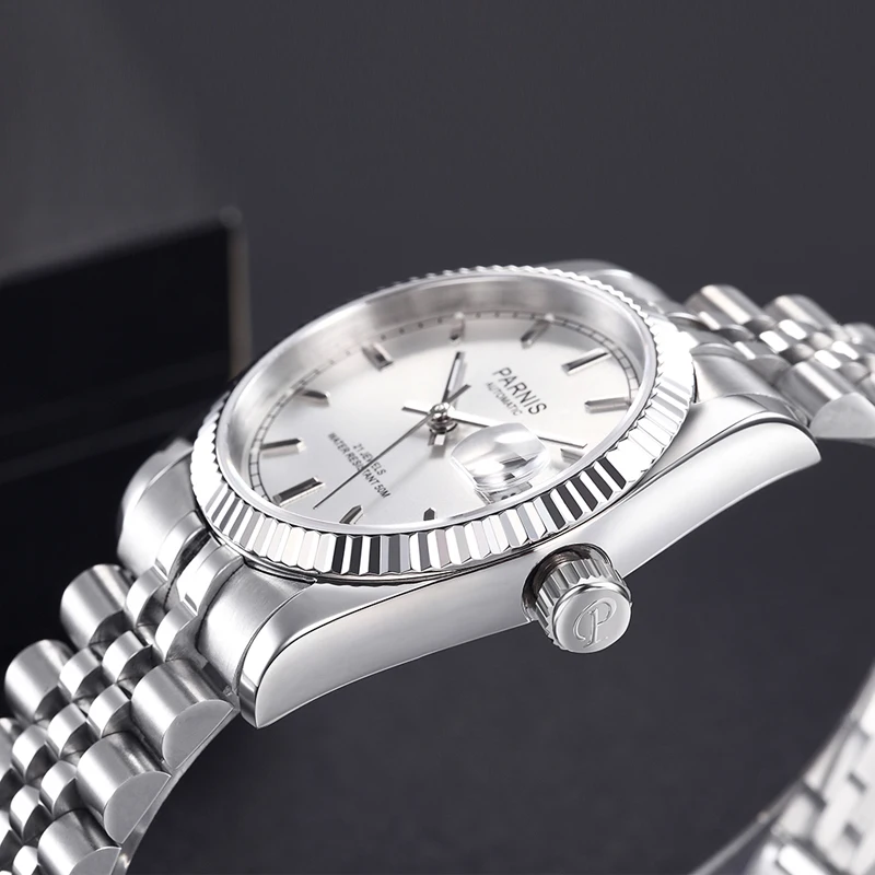 Parnis PA2112 Datejust Homage Watch